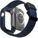 Pasek + etui UNIQ Monos 2in1 Apple Watch 4/5/6/7/8/9/SE 44/45mm niebieski/marine blue