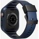 Pasek + etui UNIQ Monos 2in1 Apple Watch 4/5/6/7/8/9/SE 44/45mm niebieski/marine blue