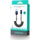 Kabel spiralny Joyroom S-A43 Crystal-Clear Series 3A USB-A / Lightning 1.5m czarny