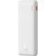 Baseus Airpow 20W 10000mAh Power Bank with Baseus Simple Series USB-A - USB-C 30cm Cable – White