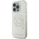 Karl Lagerfeld KLHCP16XHKHDCELT iPhone    16 Pro Max 6.9" przezroczysty/transparent hardcase IML Rhinestones Karl Head