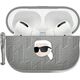 Etui Karl Lagerfeld Monogram Karl Head do Apple AirPods 4 srebrny