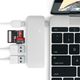 HUB USB Satechi 1x SD 1x USB-C 1x microSD  + 2x USB-A 3.0 (ST-TCUPS)