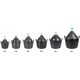 Wine bottle with narrow neck BIOWIN, 5.7/4 cm, 15 l