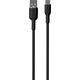 Kabel USB Puro USB-A - USB-C 1.5 m Czarny (PUR675)