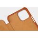 Nillkin Nillkin Qin skórzana kabura etui iPhone 12 Pro Max brązowy uniwersalny