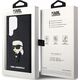 Karl Lagerfeld KARL LAGERFELD SAM S24 ULTRA RUBBER IKONIK KLHCS24L3DRKINK BLACK