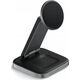 Ładowarka Satechi Ładowarka bezprzewodowa Satechi 2-in-1 Foldable Charging Stand Qi2 do dwóch urządzeń space gray