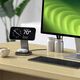 Ładowarka Satechi Ładowarka bezprzewodowa Satechi 2-in-1 Foldable Charging Stand Qi2 do dwóch urządzeń space gray