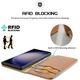 Dux Ducis Etui Dux Ducis Hivo z klapką i blokadą RFID do Samsung Galaxy S24+ - brązowe