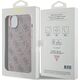 Guess Guess 4G Collection Leather Metal Logo MagSafe - Etui iPhone 15 Plus / 14 Plus (różowy)