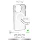 Puro PURO LITEMAG PRO - Etui iPhone 15 Pro MagSafe (przezroczysty)