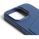 Troubadour Goods Limited Mujjo Full Leather Wallet Case - etui skórzane do iPhone 15 Pro kompatybilne z MagSafe (monaco blue)