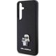 Karl Lagerfeld Etui Karl Lagerfeld KLHCS24SPSAKCMPK Samsung Galaxy S24 hardcase Saffiano Karl & Choupette Metal Pin czarny/black