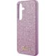Guess Oryginalne Etui GUESS Hardcase GUHCS24SHGGSHU do Samsung S24 (Glitter Script / fioletowy)