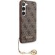 Guess Oryginalne Etui GUESS Hardcase GUHCS24SGF4GBR do Samsung S24 (4G Charm / brązowy)