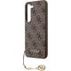 Guess Oryginalne Etui GUESS Hardcase GUHCS24SGF4GBR do Samsung S24 (4G Charm / brązowy)