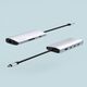 HUB USB Satechi Adapter Satechi USB-C Multiport 8K USB-C / USB-C, HDMI, 3xUSB-A 3.2 Gen 2 10Gbps, USB-A 3.2 Gen 1 5Gbps, SD/TF silver