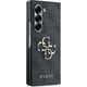 Guess Guess GUHCZFD64GMGGR Z Fold6 F956 czarny/black Leather 4G Metal Logo