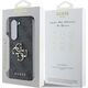 Guess Guess GUHCZFD64GMGGR Z Fold6 F956 czarny/black Leather 4G Metal Logo