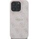 Guess Guess GUHMP16LG4GFRP iPhone 16 Pro 6.3" różowy/pink hardcase 4G Ring Classic Logo MagSafe