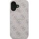 Guess Guess GUHMP16SG4GFRP iPhone 16 6.1" różowy/pink hardcase 4G Ring Classic Logo MagSafe
