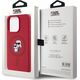Karl Lagerfeld Karl Lagerfeld KLHMP15LSCMKCRHR iPhone 15 Pro 6.1" czerwony/red hardcase Silicone KC Heads Ring MagSafe