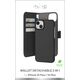 Puro Puro Eco-Leder Wallet iPhone 15 Plus schwarz