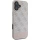 Guess GUESS futerał do IPHONE 16 Plus GUHCP16MG4GLPI (4G PU Bottom Stripe) różowy