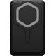 Powerbank Baseus UAG Rugged 10K - powerbank 10000 mAh z podstawką, ładowanie bezprzewodowe 10W, kompatybilny z MagSafe, kabel w zestawie (black/titanium)