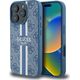Guess Guess GUHMP16LP4RPSB iPhone 16 Pro 6.3" niebieski/blue hardcase 4G Printed Stripes MagSafe