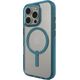 Zagg International ZAGG Santa Cruz Snap - obudowa ochronna do iPhone 16 Pro kompatybilna z MagSafe (retro blue)
