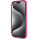 Karl Lagerfeld KLHMP15SSKHPPPLF iPhone 15 6.1" fuchsia/fuschia hardcase Silicone Karl Head Print MagSafe