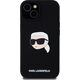 Karl Lagerfeld KLHMP15SSKHPPLK iPhone 15 6.1" black/black hardcase Silicone Karl Head Print MagSafe
