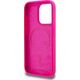 Karl Lagerfeld KLHMP15LSKHPPPLF iPhone 15 Pro 6.1" fuchsia/fuschia hardcase Silicone Karl Head Print MagSafe
