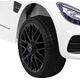 Ramiz Auto na akumulator Mercedes Benz GT Biały