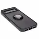 Bizon Case Hybrid Ring Google Pixel 8a smoky with a black frame