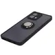 Bizon Case Hybrid Ring Motorola Moto G84 5G smoky with a black frame