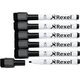 Nobo Marker sucho�cieralny mini czarny 6szt