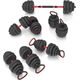 HMS SGN140 (2 CZĘŚCI) PRO SET 6W1 ZESTAW CIĘŻARÓW 40KG HMS