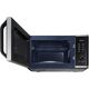 Kuchenka mikrofalowa Samsung Samsung-HH Mikrowelle 800W/23Liter - MS23B3515AS/EN *silber*