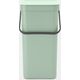 Κάδος απορριμμάτων Brabantia Brabantia Sort & Go Waste Bin Jade Green 16 L