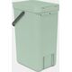 Κάδος απορριμμάτων Brabantia Brabantia Sort & Go Waste Bin Jade Green 16 L