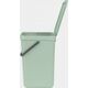 Κάδος απορριμμάτων Brabantia Brabantia Sort & Go Waste Bin Jade Green 16 L