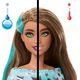 „Barbie Party Unboxed Reveal“ siurprizų rinkinys - tamsiaplaukė lėlė