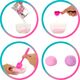 „Barbie Party Unboxed Reveal“ siurprizų rinkinys - šviesiaplaukė lėlė