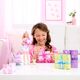 „Barbie Party Unboxed Reveal“ siurprizų rinkinys - šviesiaplaukė lėlė