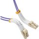 Lanview Lanview LVO231811-FLEX καλώδιο InfiniBand / οπτική ίνα 2 m LC LC/LC Μωβ