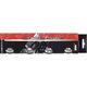 Nils Extreme PU 72x24 82A CZARNE N (4 szt.) + ABEC-9 (8 szt.) ZESTAW NILS EXTREME