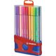 STABILO ColorParade 20 Pen 68, 20 colours, Multicolour, Bullet tip, 1 mm, Multicolour, Hexagonal